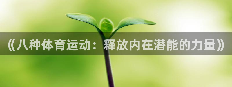 k1体育app官网登录入口：《八种体育运动：释放内在潜能的力量》
